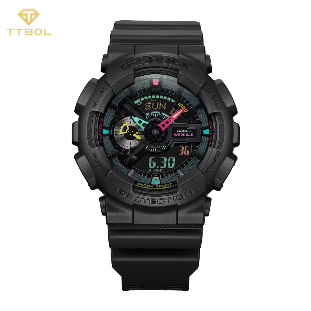 ساعت مچی مردانه کاسیو جیشاک عقربه ای CASIO G-SHOCK GA-110MF-1A