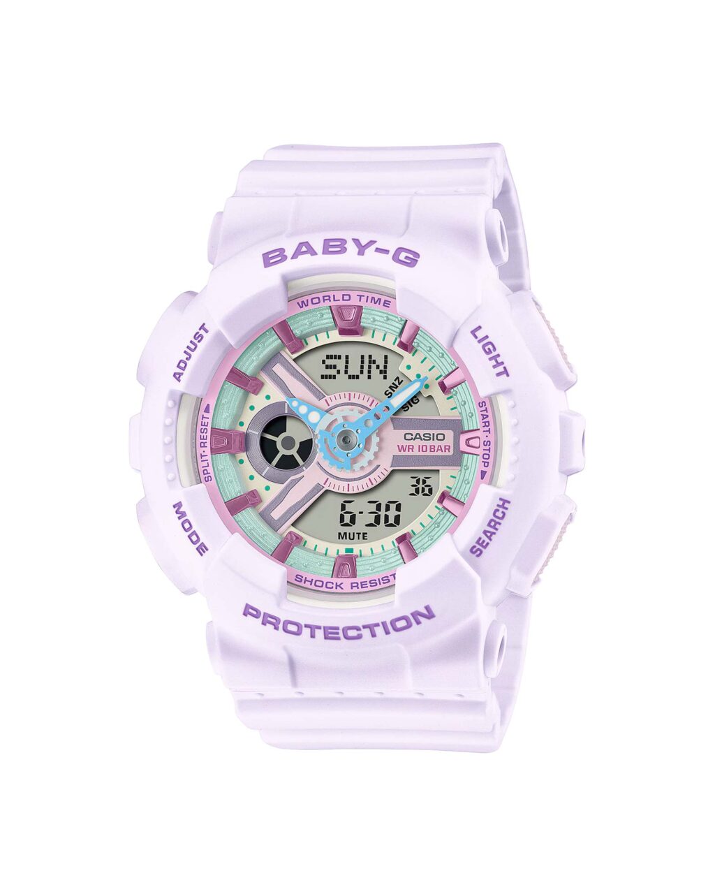 ساعت مچی زنانه کاسیو بیبی جی صورتی CASIO BABY-G BA-110XPM-6A