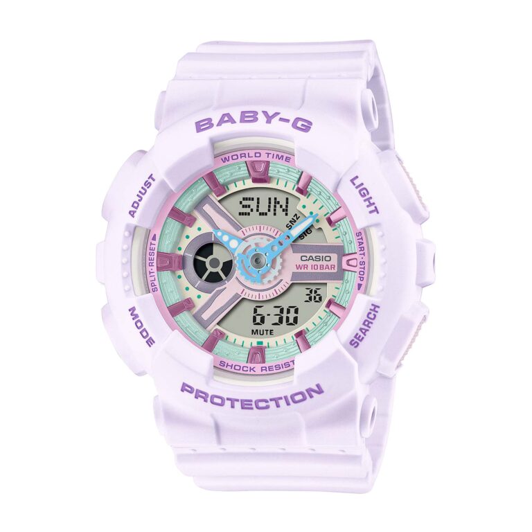 ساعت مچی زنانه کاسیو بیبی جی صورتی CASIO BABY-G BA-110XPM-6A