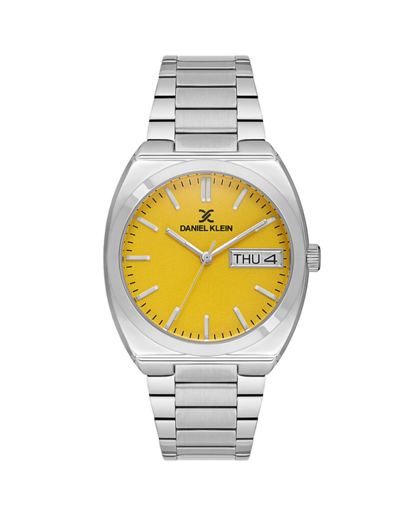 ساعت مچی مردانه دنیل کلین صفحه زرد DANIEL KLEIN DK.1.13885-5