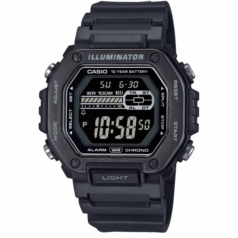 ساعت مچی مردانه کاسیو دیجیتالی ضد آب CASIO MWD-110HB-1BV