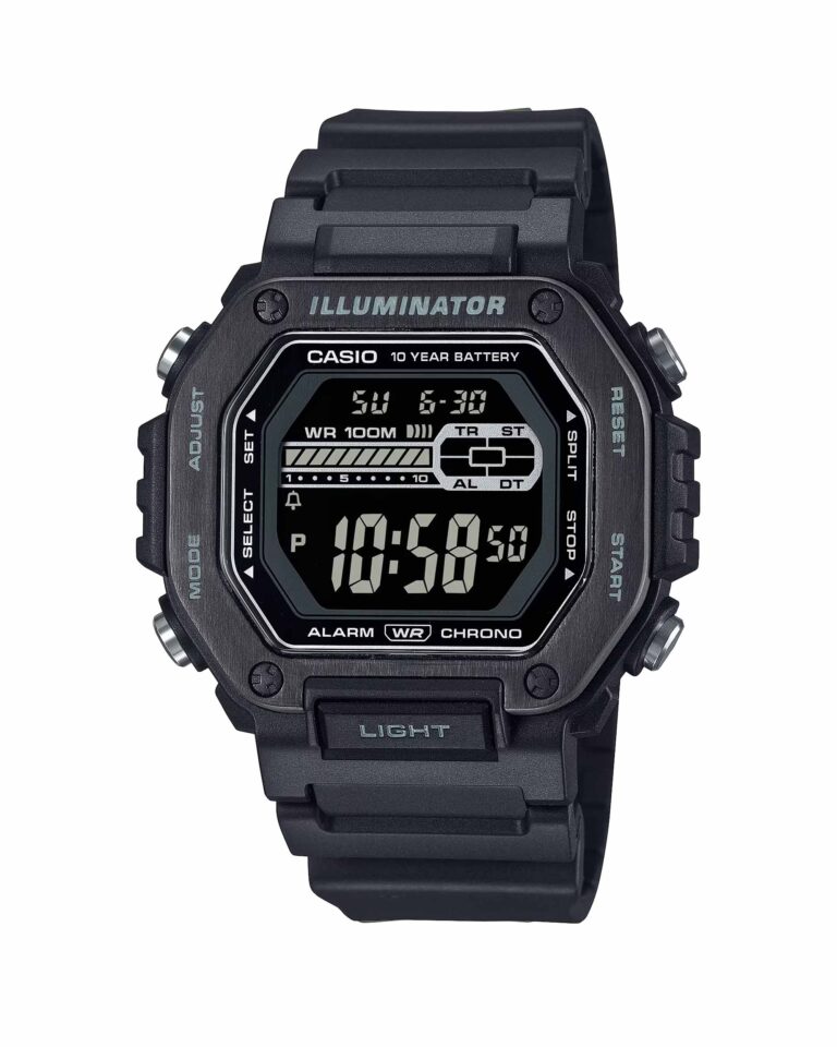 ساعت مچی مردانه کاسیو دیجیتالی ضد آب CASIO MWD-110HB-1BV