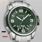 ساعت مچی مردانه با نشانگر تاریخ و ایام هفتهNAVIFORCE 9215S S/GN/GN