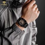 ساعت مچی مردانه اورجینال NAVIFORCE NF7105 B/RG/B
