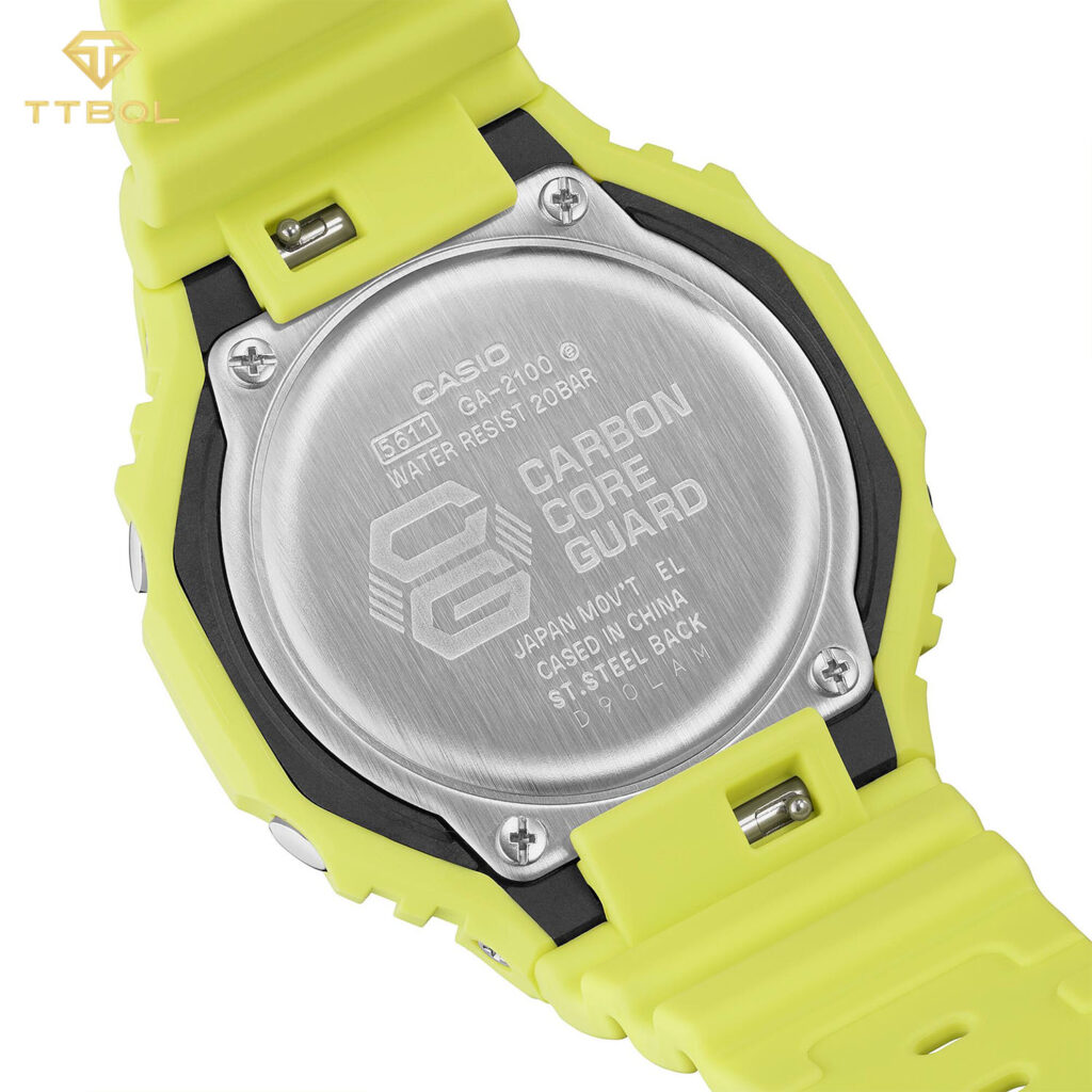 ساعت مچی مردانه کاسیو جیشاک کربن CASIO G-SHOCK GA-2100-9A9