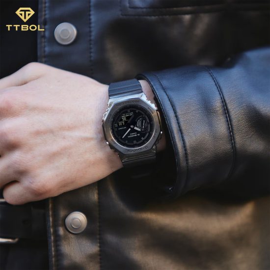ساعت مچی مردانه کاسیو جیشاک مشکی CASIO G-SHOCK GM-2100BB-1A