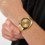 ساعت مچی اتومات مردانه سیکو طلایی SEIKO 5 SNXS80K1
