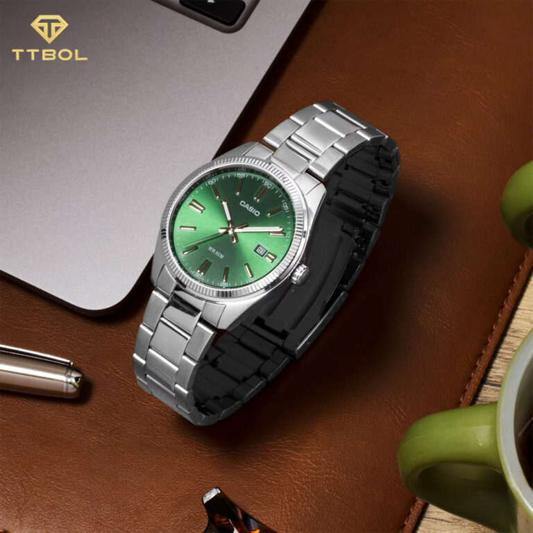 ساعت مچی مردانه کاسیو ضد آب CASIO MTP-1302D-3AVT
