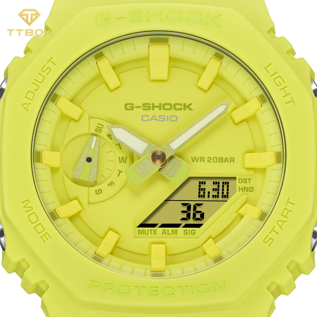 ساعت مچی مردانه کاسیو جیشاک عقربه ای CASIO G-SHOCK GA-2100-9A9