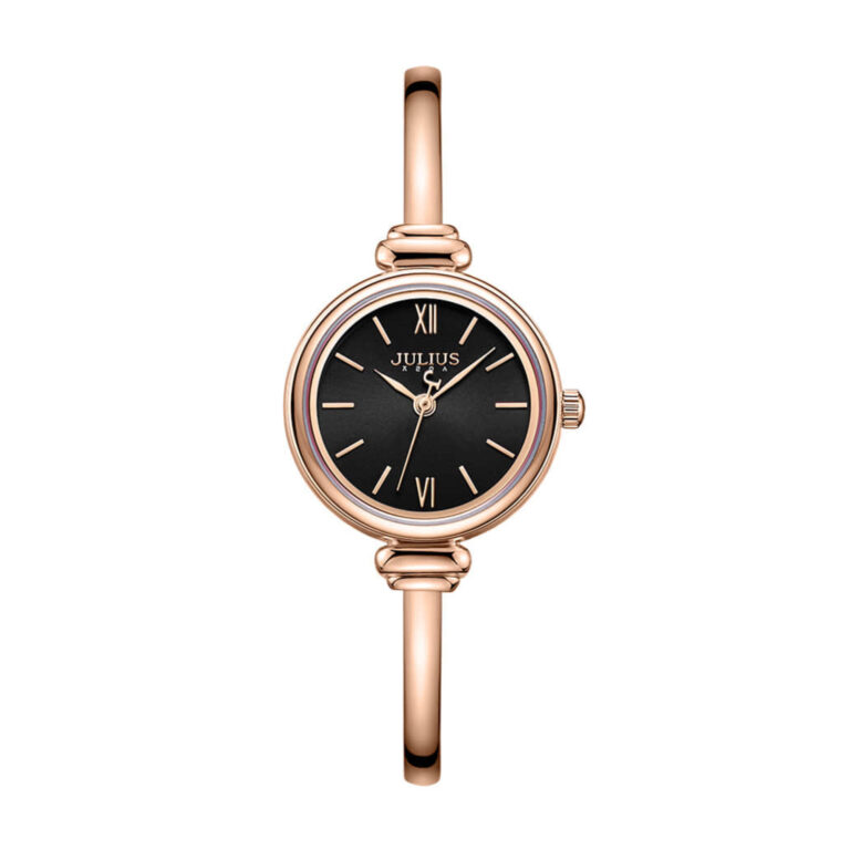 ساعت مچی زنانه جولیوس صفحه مشکی JULIUS JA-1293D