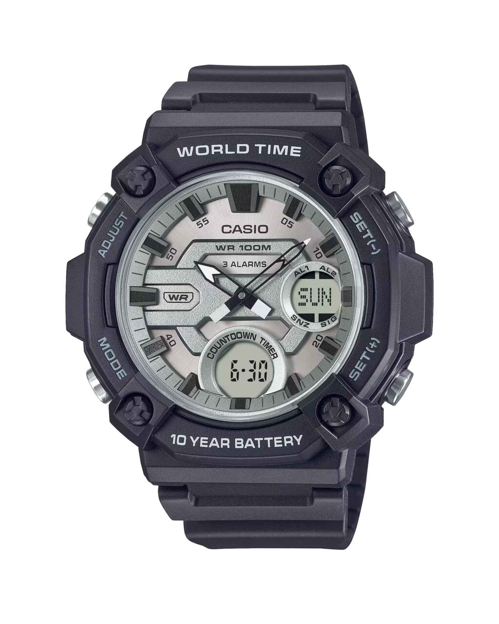 ساعت مچی ضد آب کاسیو جنرال CASIO AEQ-120W-7AV