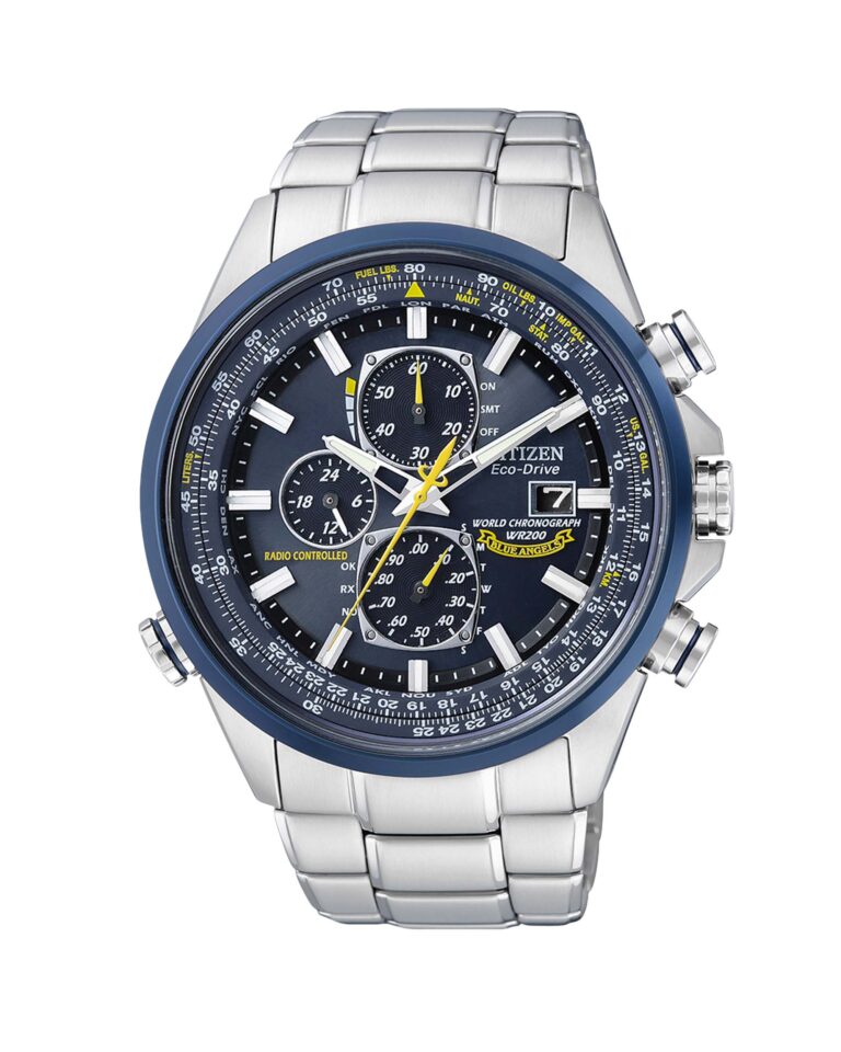 ساعت مچی مردانه سیتیزن رادیو کنترل شیشه ضد خش CITIZEN AT8020-54L