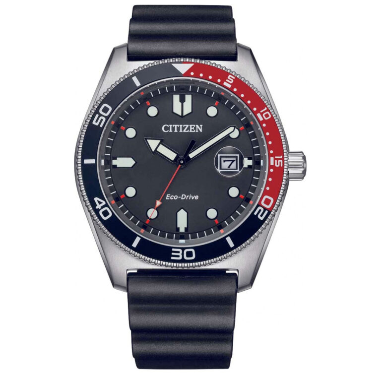 ساعت مچی سیتیزن اکو درایو بند سیلیکونی AW1769-10E