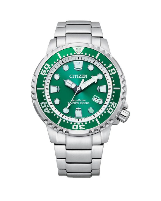 ساعت مچی سیتی زن قواصی صفحه سبز CITIZEN BN0158-85X