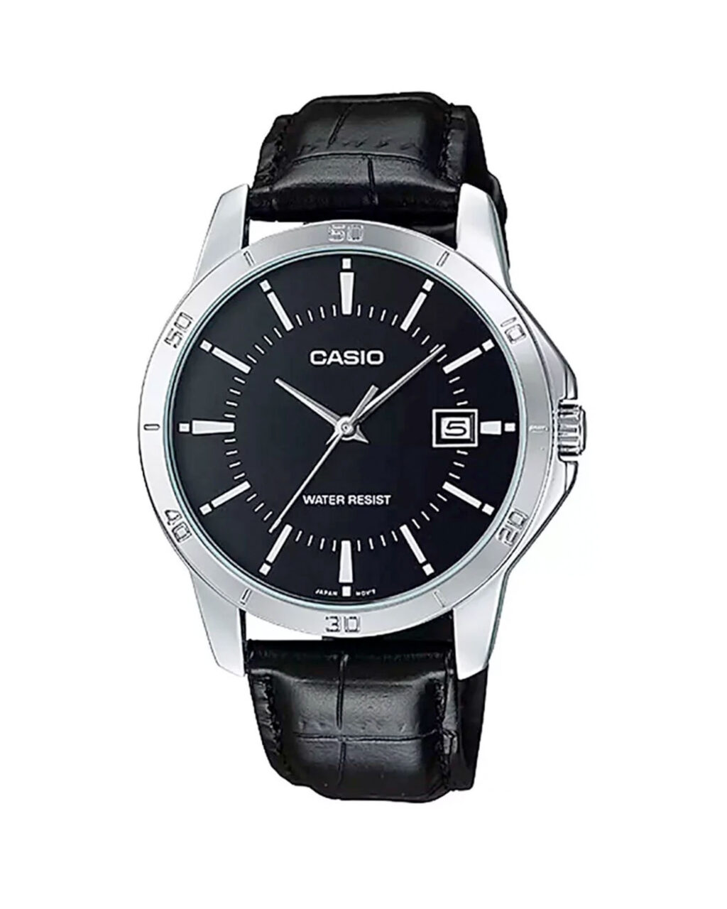 ساعت مچی مردانه کاسیو بند چرم CASIO MTP-V004L-1A