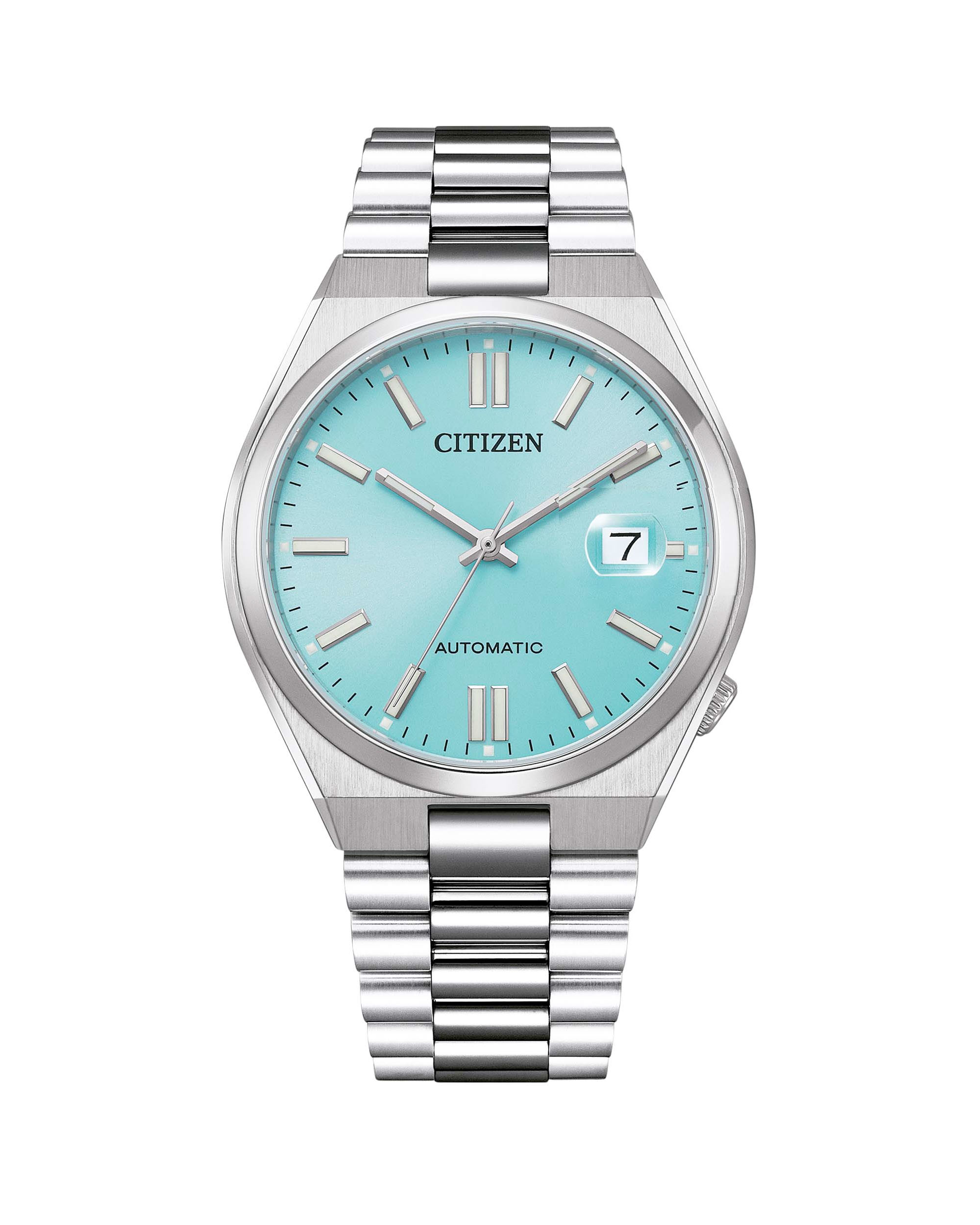ساعت مچی مردانه سیتی زن صفحه تیفانی CITIZEN NJ0151-88M