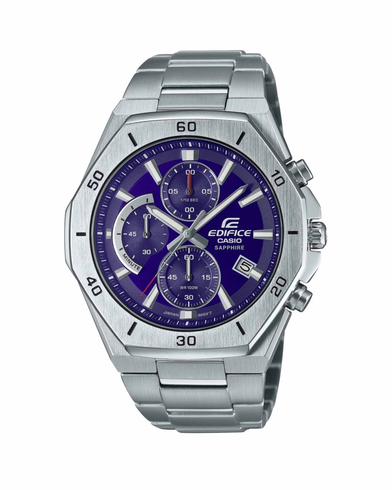 ساعت مچی مردانه کاسیو ادیفایس شیشه یاقوت ضد خش CASIO EDIFICE EFB-680D-2BV