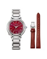 ساعت مچی زنانه سیتیزن با بند چرمی اضافه CITIZEN EM1090-78X