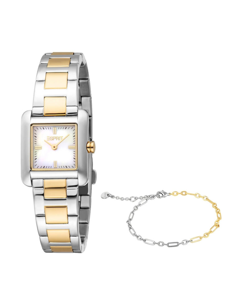 ساعت مچی زنانه اسپریت سیلور طلاییESPRIT ES1L475M0085