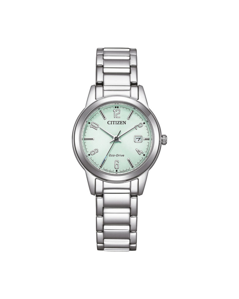 ساعت مچی زنانه سیتیزن صفحه سبز CITIZEN FE1241-71X