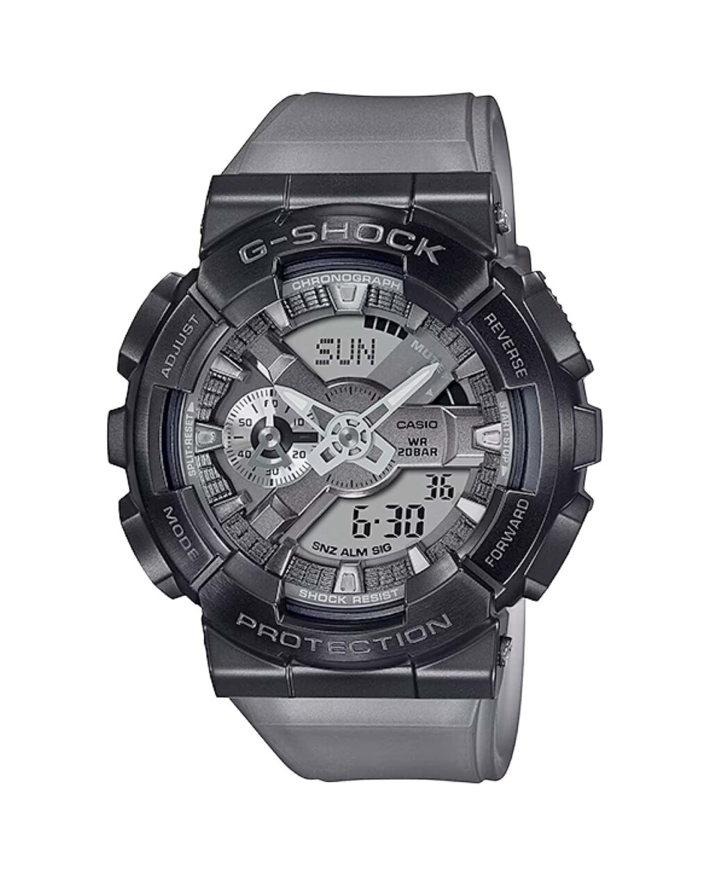 ساعت مچی مردانه کاسیو سری جیشاک استیل مشکی CASIO G-SHOCK GM-110MF-1A