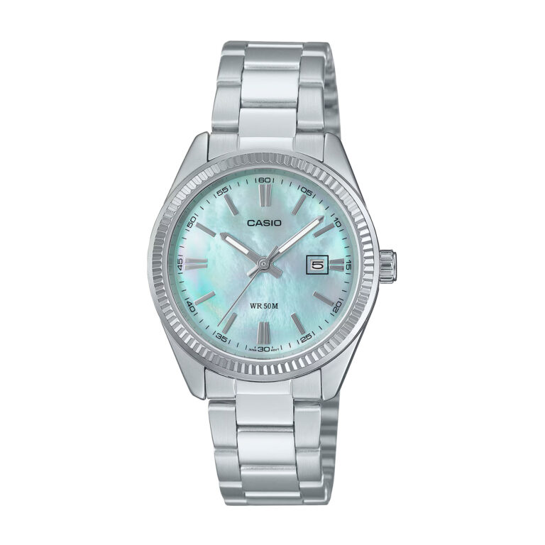 ساعت مچی زنانه کاسیو صفحه صدفی CASIO LTP-1302DS-2AV