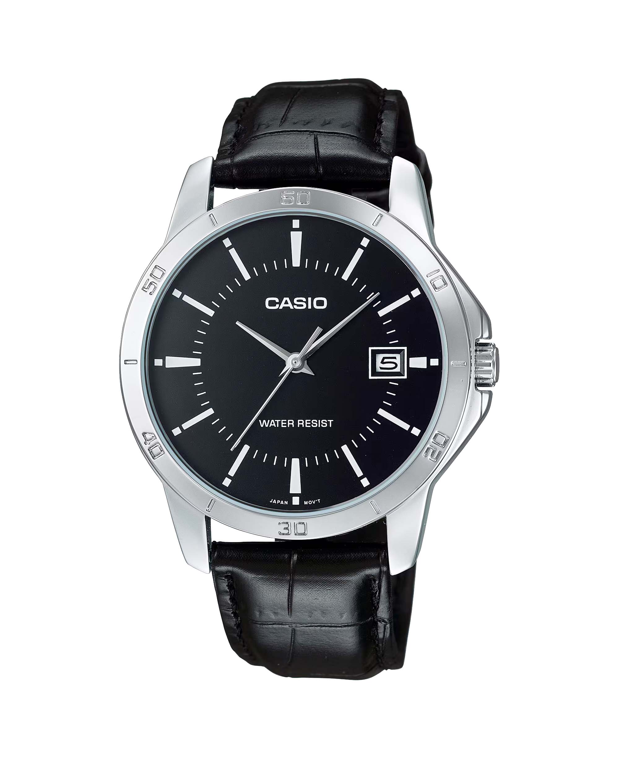 ساعت مچی مردانه کاسیو بند چرم CASIO MTP-V004L-1A