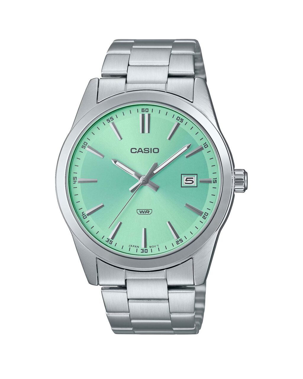 ساعت مچی مردانه کاسیو صفحه سبز CASIO MTP-VD03D-3A2