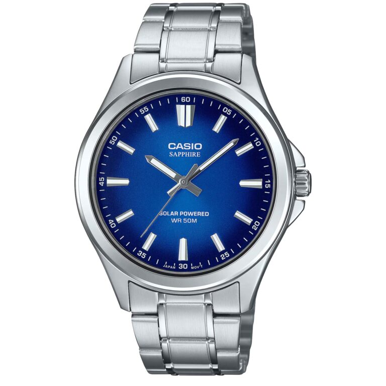 ساعت مچی مردانه کاسیو شیشه ضد خش CASIO MTS-RS100D-2AV
