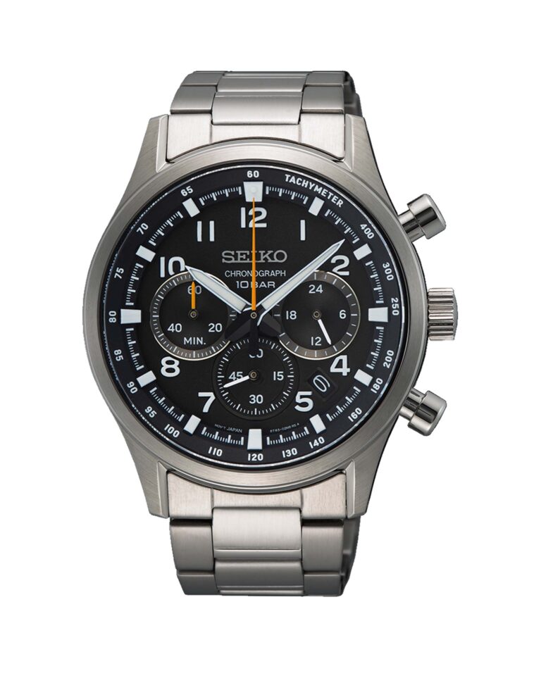 ساعت مچی مردانه سیکو کرنوگراف شیشه ضد خش SEIKO SSB447P1