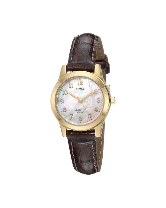 ساعت مچی زنانه تایمکس بند چرمی TIMEX TW2R63600