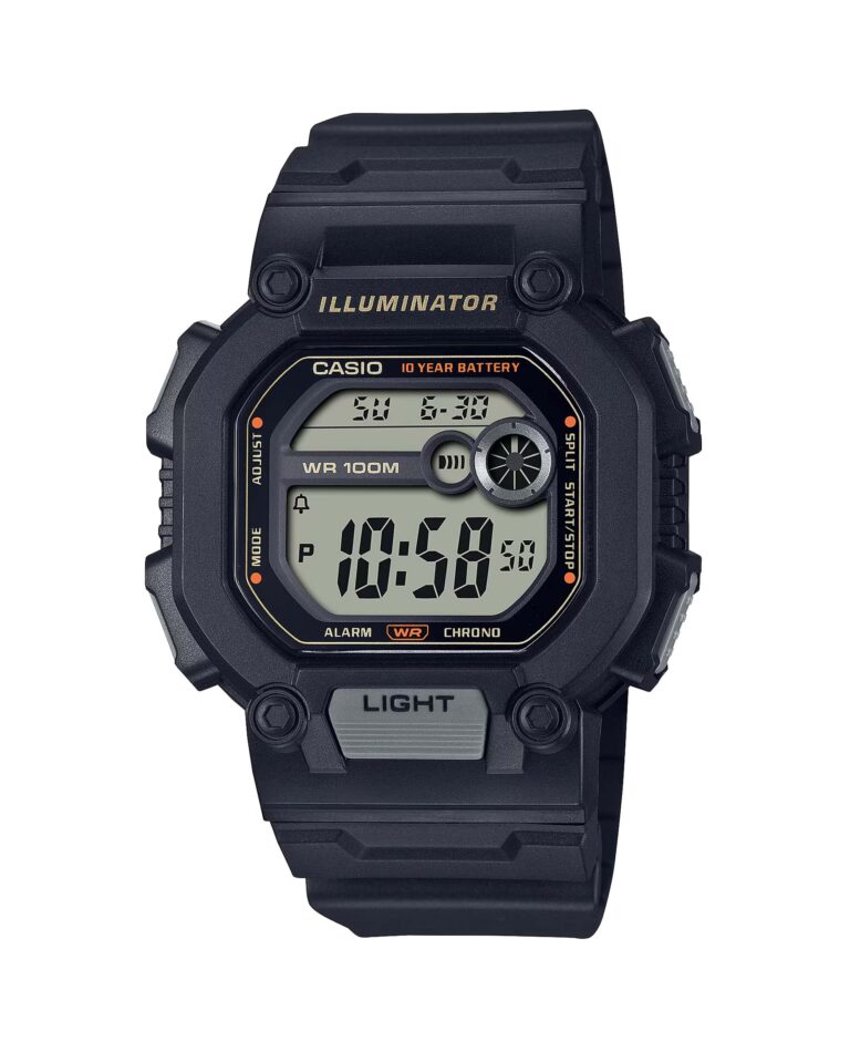 ساعت مچی مردانه کاسیو باطری ده ساله CASIO W-737HX-1AV