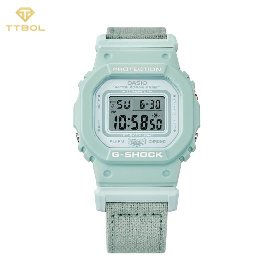 ساعت مچی دخترانه کاسیو جیشاک سبز CASIO G-SHOCK GMD-S5600CT-3
