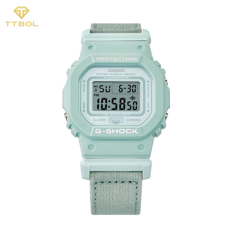 ساعت مچی دخترانه کاسیو جیشاک سبز CASIO G-SHOCK GMD-S5600CT-3