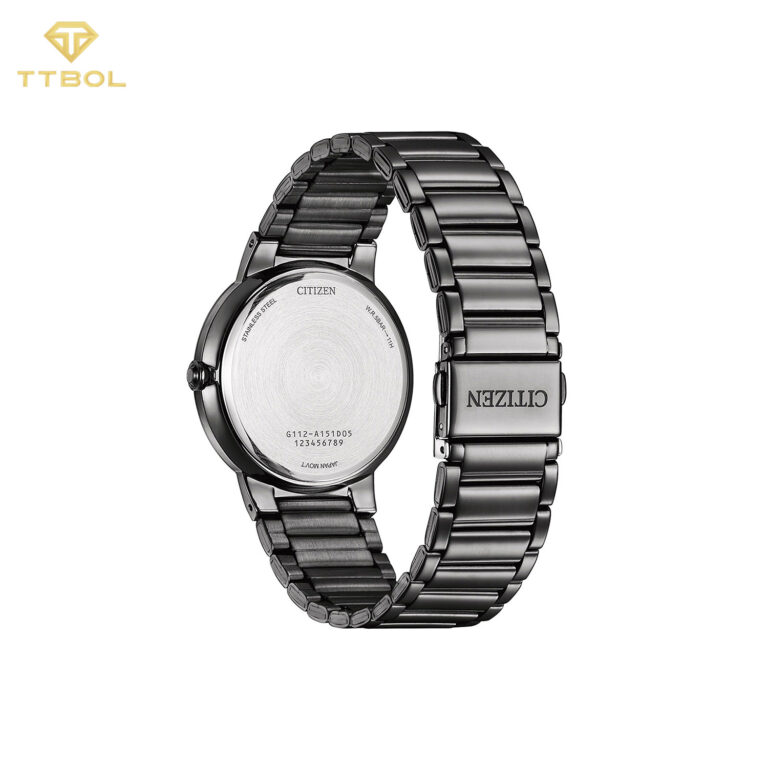 ساعت مچی مردانه خاکستری سیتی زن بند استیل CITIZEN BI5127-51H