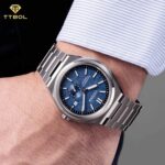 ساعت مچی مردانه سیتیزن صفحه سرمه ای CITIZEN NJ0180-80L