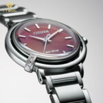 ساعت مچی زنانه سیتیزن نگین الماس CITIZEN EM1090-78X