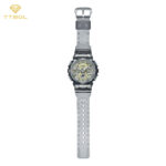ساعت مچی زنانه کاسیو جیشاک بند شفاف CASIO G-SHOCK GMA-S120GS-8A