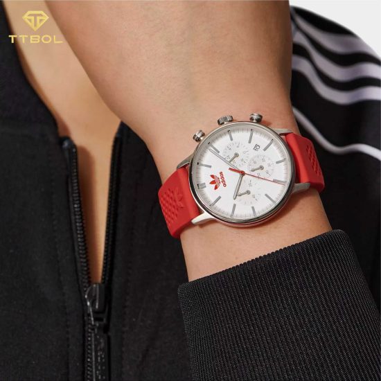 ساعت مچی مردانه بند قرمز ADIDAS AOSY23019