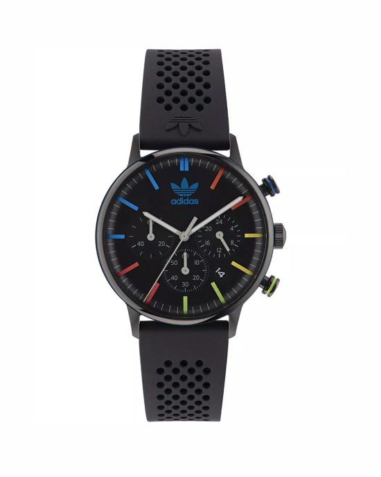 ساعت مچی مردانه تمام مشکی ADIDAS AOSY23021
