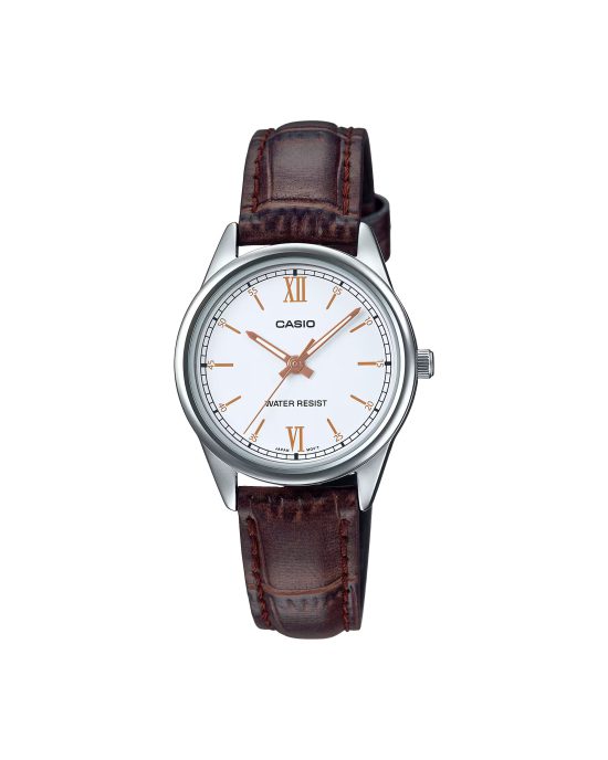 ساعت مچی زنانه کاسیو چرمی CASIO LTP-V005L-7B3