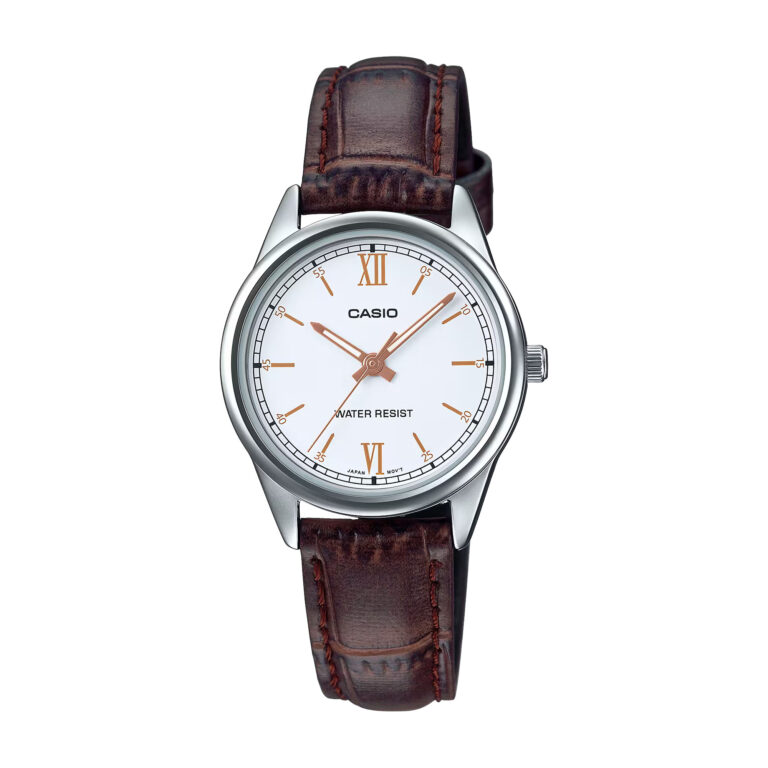 ساعت مچی زنانه کاسیو چرمی CASIO LTP-V005L-7B3