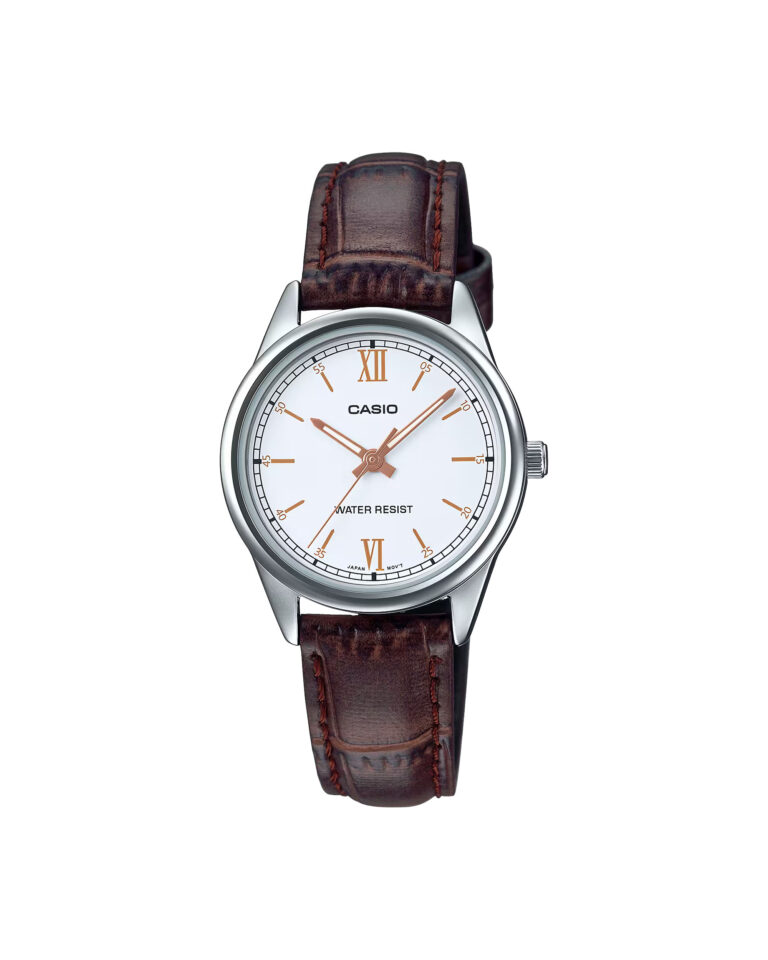 ساعت مچی زنانه کاسیو چرمی CASIO LTP-V005L-7B3