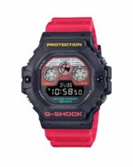 ساعت مچی مردانه کاسیو جیشاک قرمز CASIO G-SHOCK DW-5900MT-1A4
