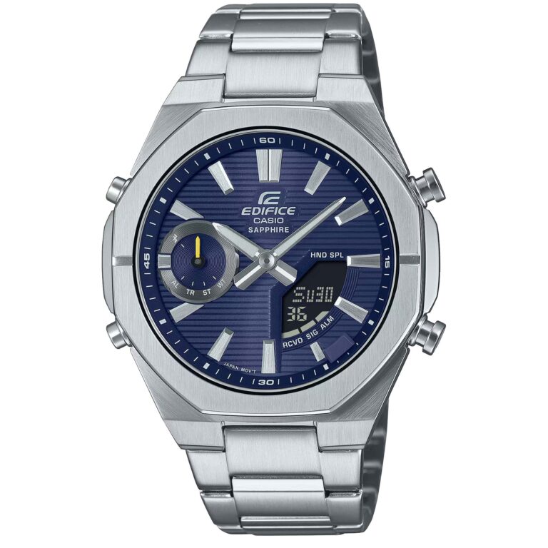 ساعت مچی مردانه کاسیو ادیفیس دو زمانه CASIO EDIFICE ECB-S10D-2A