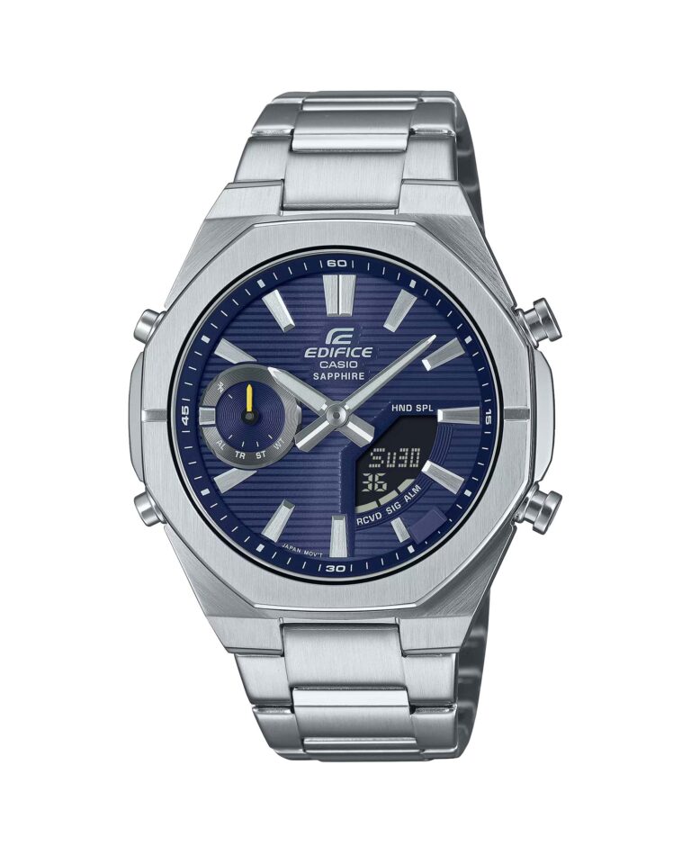 ساعت مچی مردانه کاسیو ادیفیس دو زمانه CASIO EDIFICE ECB-S10D-2A
