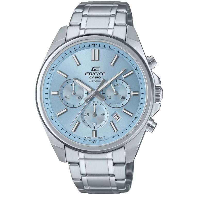 ساعت مچی مردانه کاسیو ادیفایس صفحه تیفانی CASIO EDIFICE EFV-650D-2BV
