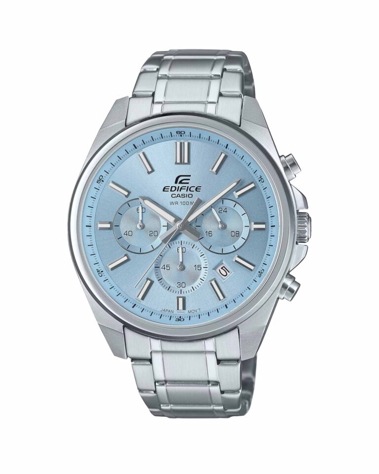 ساعت مچی مردانه کاسیو ادیفایس صفحه تیفانی CASIO EDIFICE EFV-650D-2BV