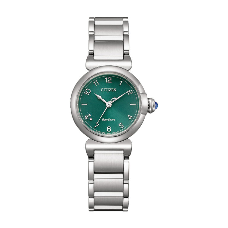ساعت مچی زنانه سیتیزن صفحه سبز CITIZEN EM1130-83X