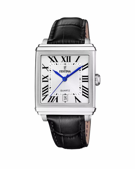 ساعت مچی مردانه بند چرم چهار گوشFESTINA F20681/1